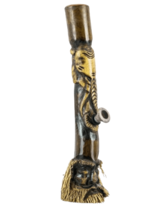 Indonesian Hand Carved Bamboo Bong