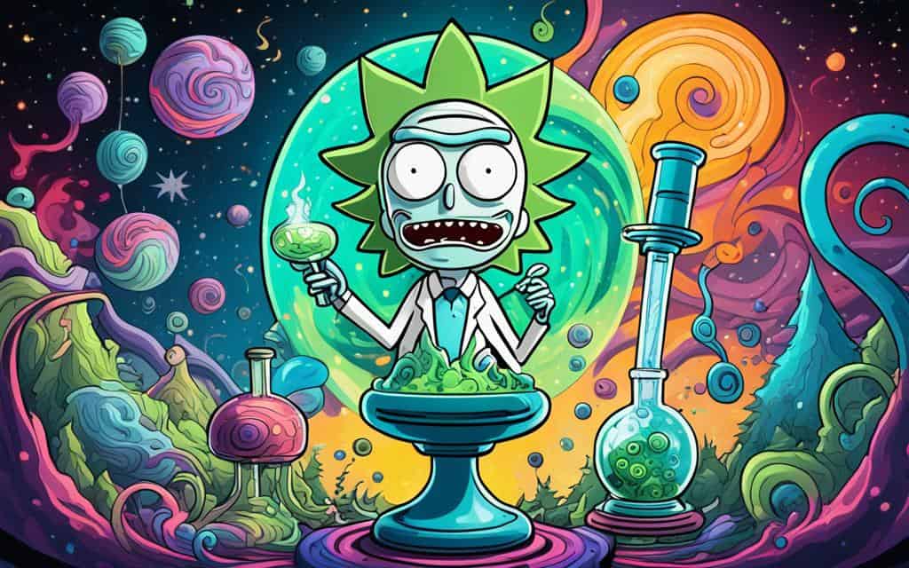 Rick and Morty Bong